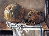 Egon Schiele Melons painting